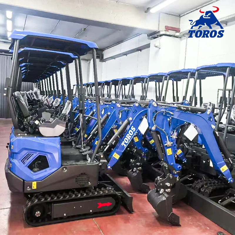 Personalización Nueva excavadora de brazo largo 1200 kg Micro excavadora sobre orugas Miniexcavadora de 1,2 toneladas Venta - Image 4