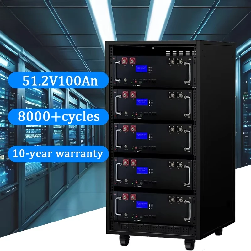 48V 200Ah CAN Communication IP65 Home Energy Storage Solar Battery Pack Lithium Iron Phosphate BMS 10kwh Split Solar System - Image 4