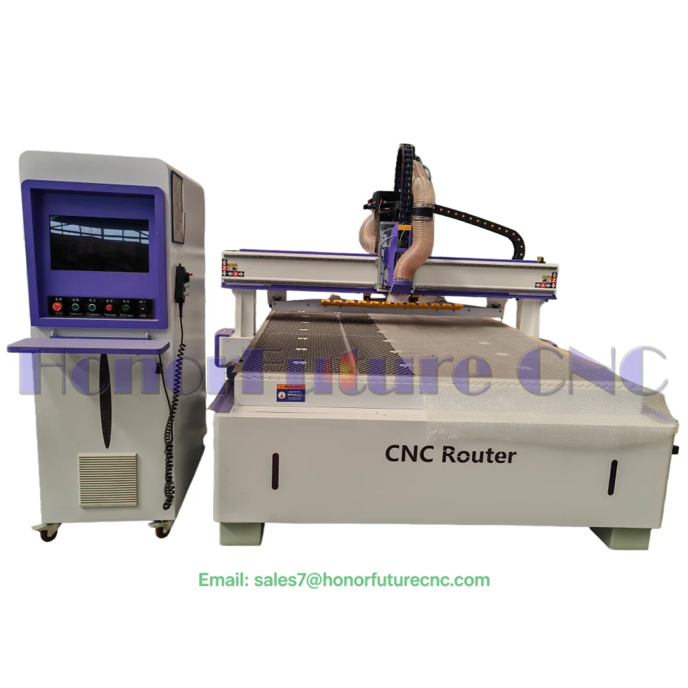 Máquina Router CNC ATC 1325 1530 2040 2030 para Gravação em Madeira, MDF, Metal, Armários, Portas e Fabricação de Móveis - Image 5