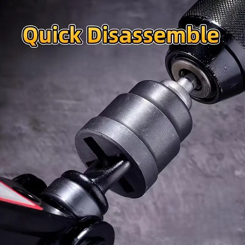 Adaptador de Soquete para Macaco Tipo Tesoura Universal em Aço Cromo Vanádio para Furadeira de Impacto Elétrica, Chave Catraca e Ferramenta de Elevação Automotiva - Image 4