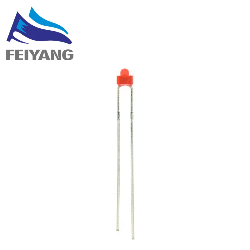 30 peças 1.8mm led diodo luz difusa kit sortido verde azul branco amarelo vermelho componente diy novo original - Image 4