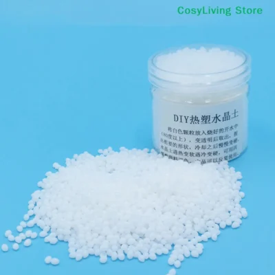 [CL]50g/100g Polímero Termoplástico Amigável ao Meio Ambiente (Policaprolactona) em Pellets para Ferramentas de Cerâmica DIY de Alta Qualidade [CL]