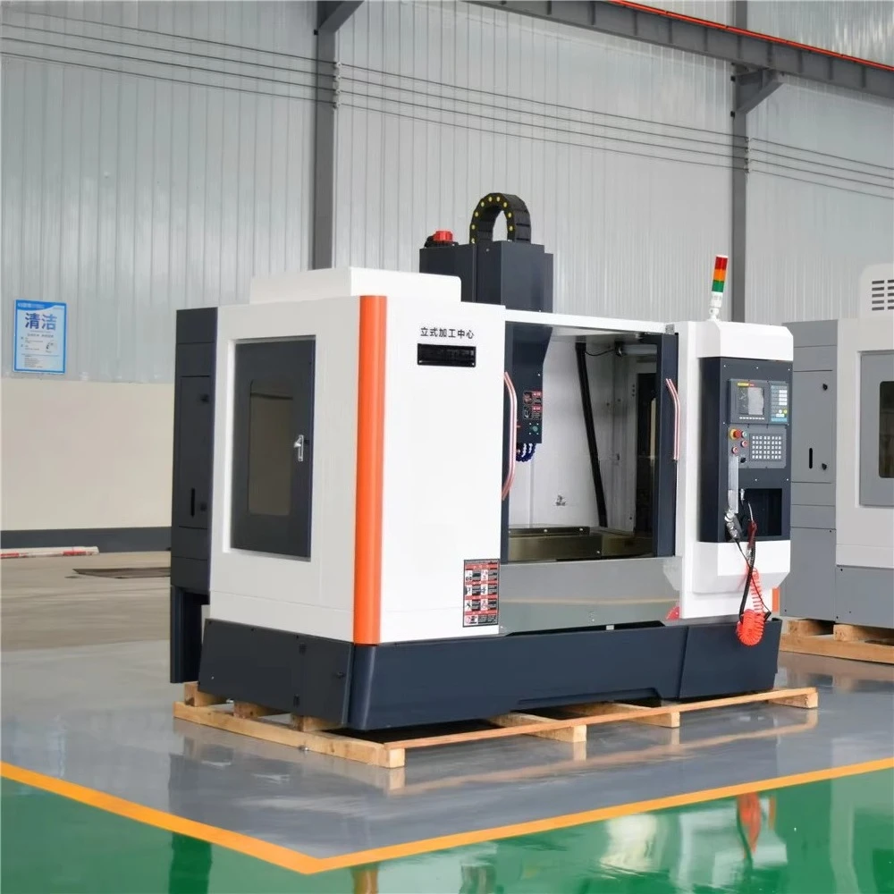 Centro de Usinagem CNC VMC640 Fresadora CNC 4 Eixos VMC650 Sistema CNC Vertical Automático Máquina de Fresagem CNC 4 Eixos - Image 5