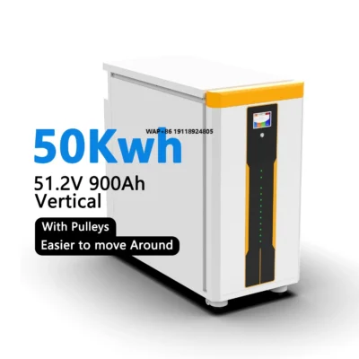 50Kwh Lithium Battery 48V Home Energy Storage System 51.2V 900Ah Solar Lifepo4 Batteries With Bms