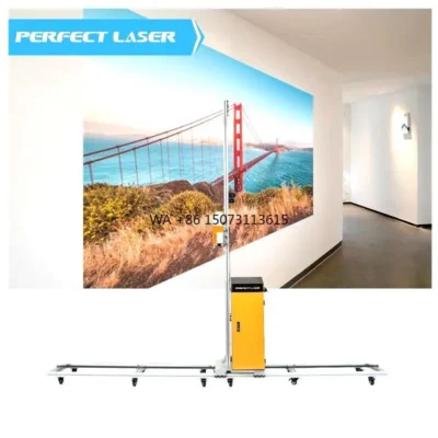 Robô vertical automático lcd uv 3d jato de tinta máquina impressora parede na arte vidro mural telha papel cor foto interior ao ar livre