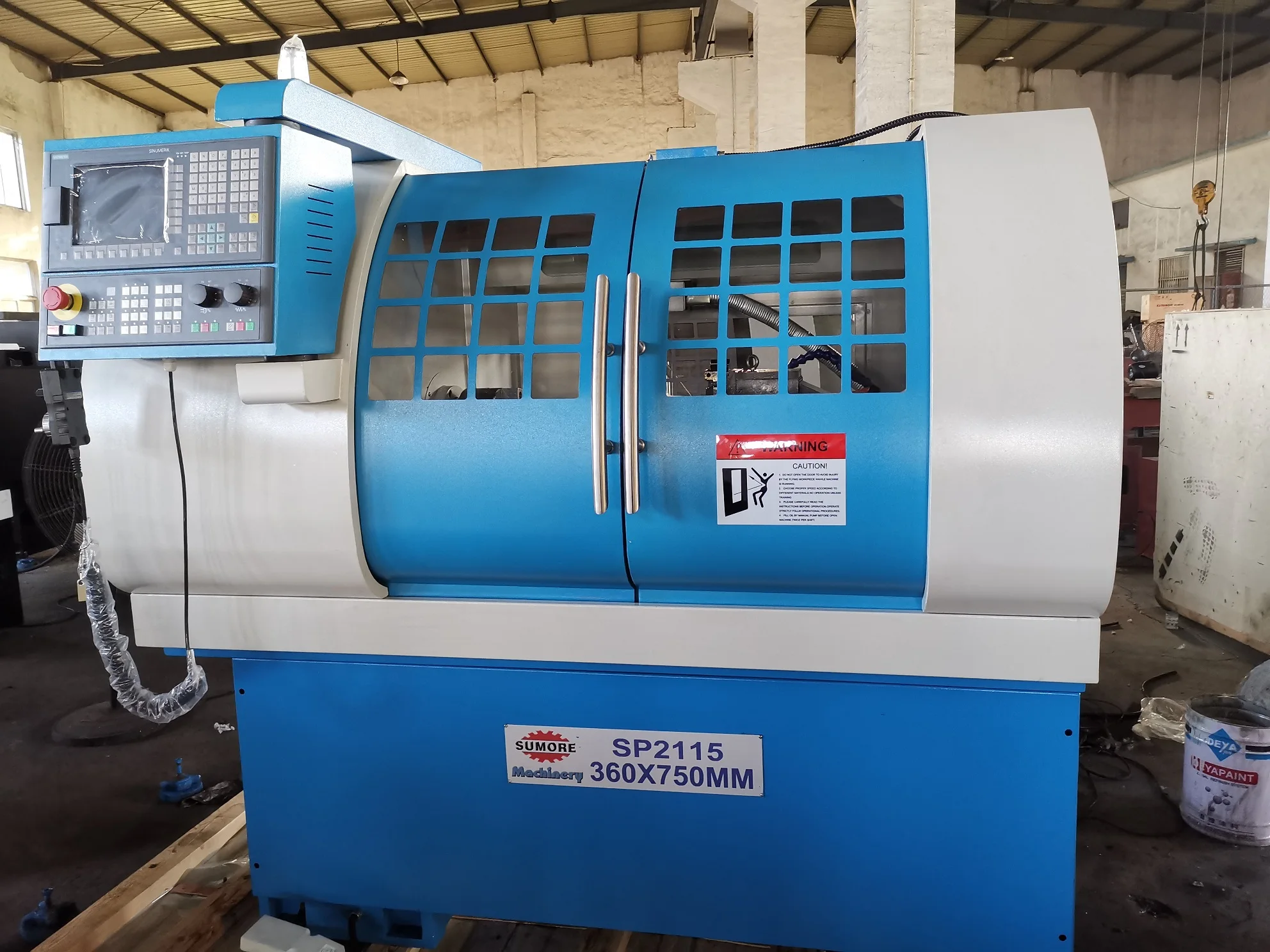 Torno CNC Automático Pequeño de Alta Precisión de 2.2KW P5 para Torneado de Aluminio, Cobre y Metal, Herramienta Profesional para Taller - Image 2