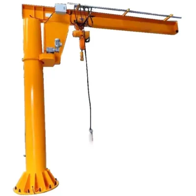 Grúa Giratoria Eléctrica de 1, 2 y 3 Toneladas, Montada en el Suelo, para Trabajo Pesado, Elevador Industrial, Equipo de Manipulación de Materiales para Taller