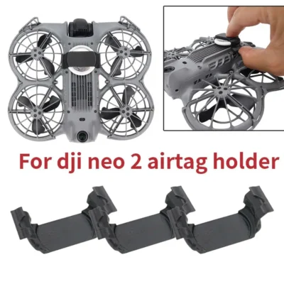 Para airtag rastreador suporte de fixação montagem para dji neo 2 anti-perda quadro fixo titular drone acessórios