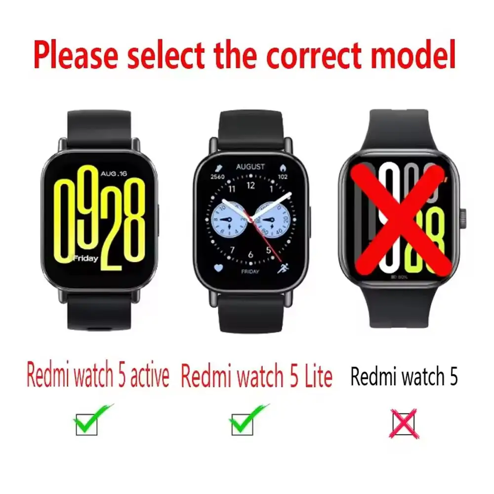 Pulseira para Redmi Watch 5 Active/5 Lite, Correia Magnética de Silicone de 22mm, Acessórios para Xiaomi Redmi Watch5 Active - Image 5