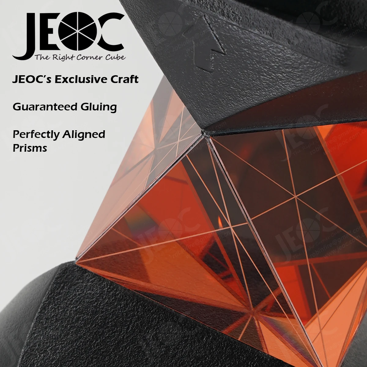 JEOC GRZ4, 360 Degree Reflective Prism for Leica ATR Total-station Prisma Topography Refletor Surveying Accessories - Image 4