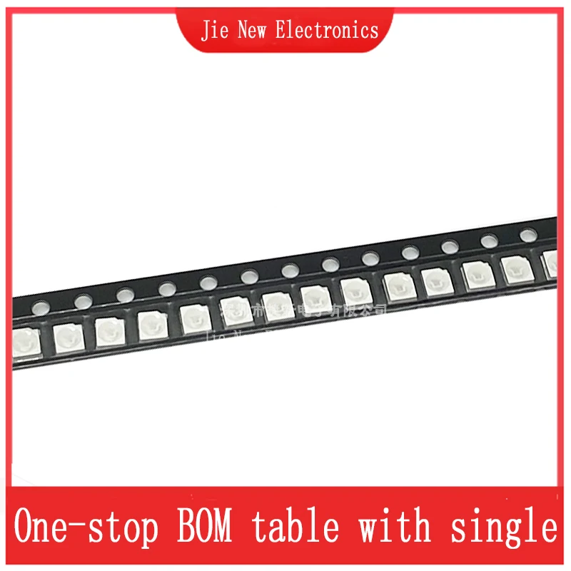 100 peças 0402 0603 0805 1206 3528 5050 smd led vermelho amarelo verde branco azul laranja diodo emissor de luz - Image 2