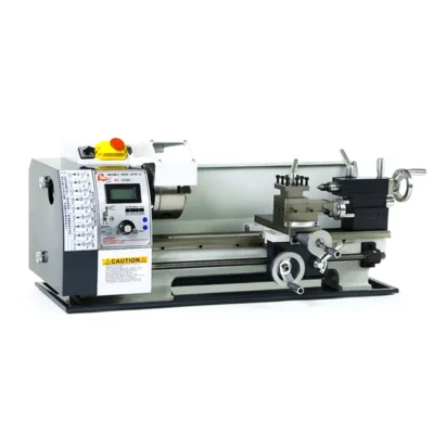 Torno de Metal Semiautomático Mini WM210, Longitud de 300-800 mm, Máquina CNC de Roscado Automático para Talleres de Roscado de Precisión