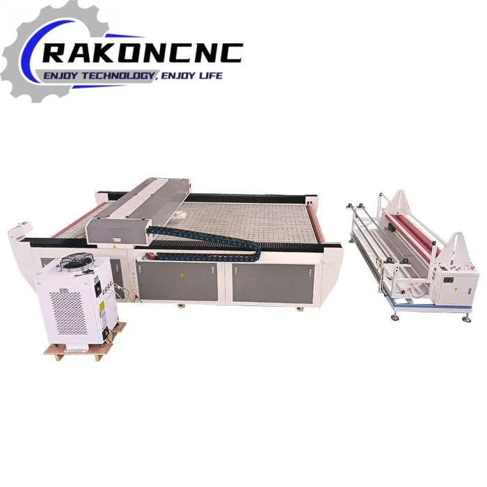 CO2 Laser Cutting Machine 1626 Auto Feeding Fabric Cutting with Conveyor AI/PLT Support Water-Cooled - Image 6