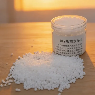 Pellets de Policaprolactona Termoplástica Polimorfa de Alta Qualidade 50g/100g para Ferramentas de Reparo e Modelagem de Cerâmica DIY