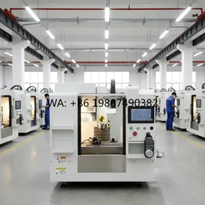 Mini Centro de Usinagem Vertical de Três Eixos 220V, Fresadora CNC de Mesa Leve para Processamento Multifuncional Doméstico