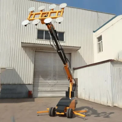 Equipo de Elevación, Grúa de 400 kg, 500 kg, 600 kg, Máquina Elevadora Eléctrica Móvil de Batería para Construcción, Robot Elevador de Vidrio, Elevador por Vacío (Depósito)