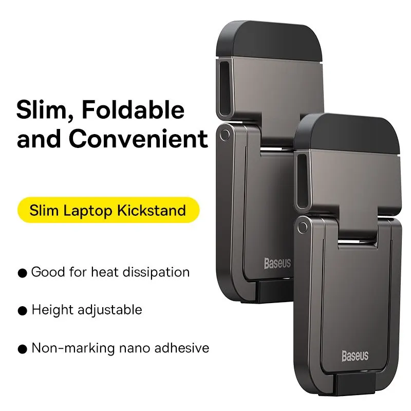 Suporte Dobrável Suporte Portátil Portátil Suporte Suporte Base de Suporte Riser Ajustável Suporte Universal para Laptop Tablet - Image 10