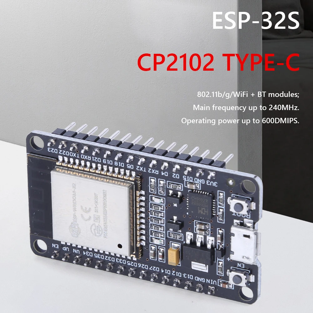 ESP32 ESP32S DEVKIT V1 Wireless WiFi Bluetooth Development Board Micro USB/TYPE-C Dual Core CH340 ESP-WROOM-32 Expansion Board - Image 3