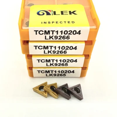 TCMT110204 TCMT110208 LK9265 Internal Turning Tool Carbide Insert High Quality Lathe ToolCNC Steel Processing Turning Insert