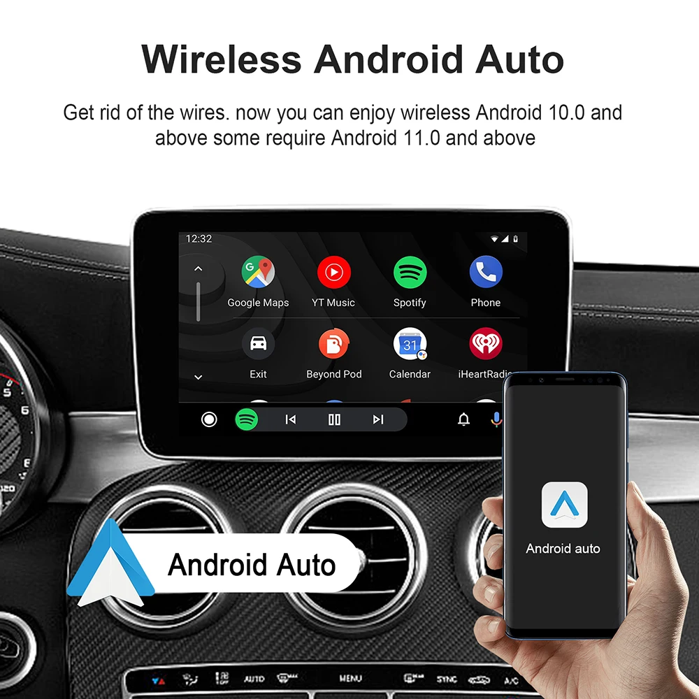 Android 13 CarPlay Ai Box Wireless Box for Netflix YouTube Wireless Carplay Android Auto Car Smart Systems for Wired Carplay - Image 5