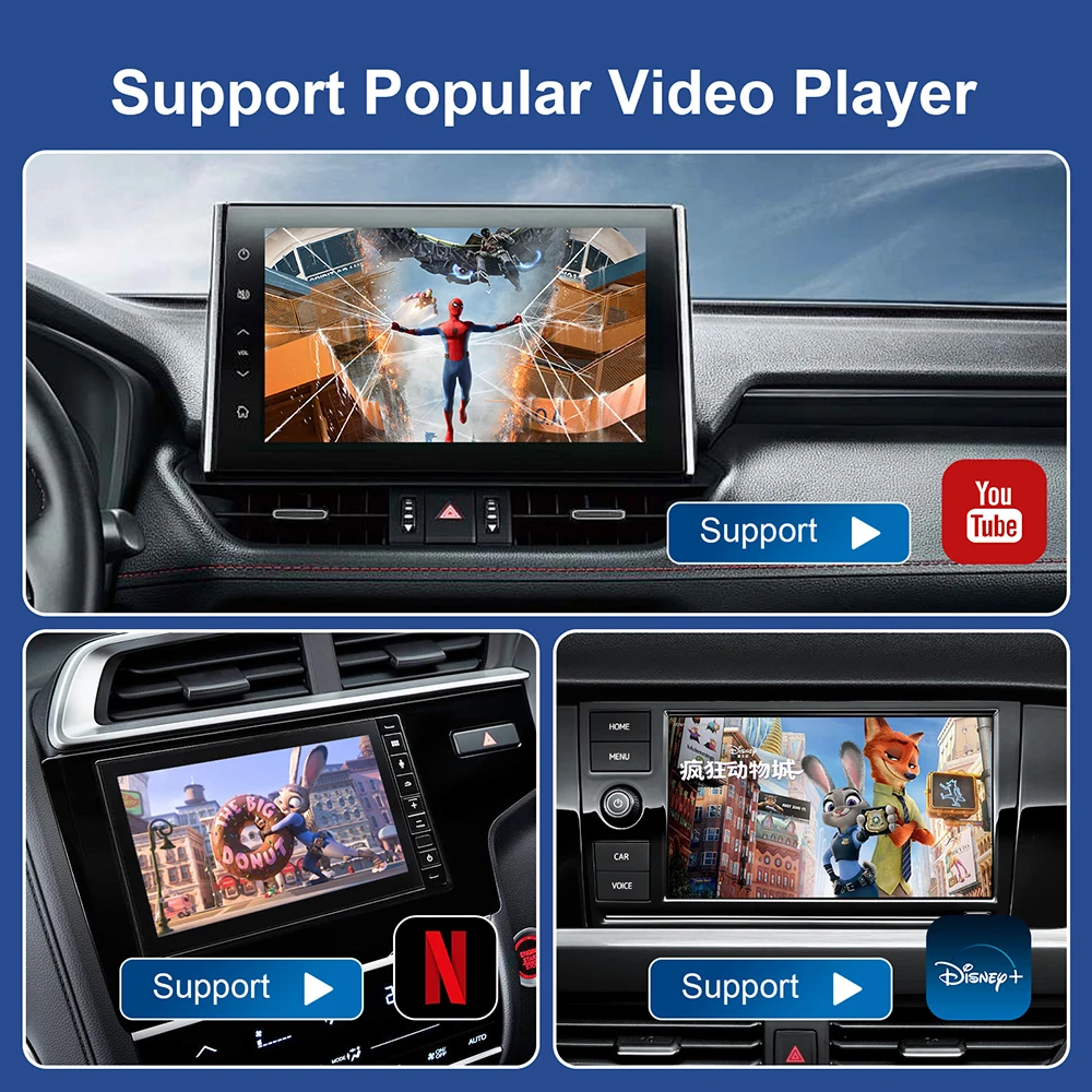 Android 13 CarPlay Ai Box Wireless Box for Netflix YouTube Wireless Carplay Android Auto Car Smart Systems for Wired Carplay - Image 2