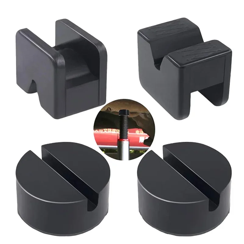 Almofada de Borracha para Macaco Automotivo, Protetor de Chassi Universal para Macaco de Elevação com Fenda, Adaptador de Ferramentas de Reparo - Image 2