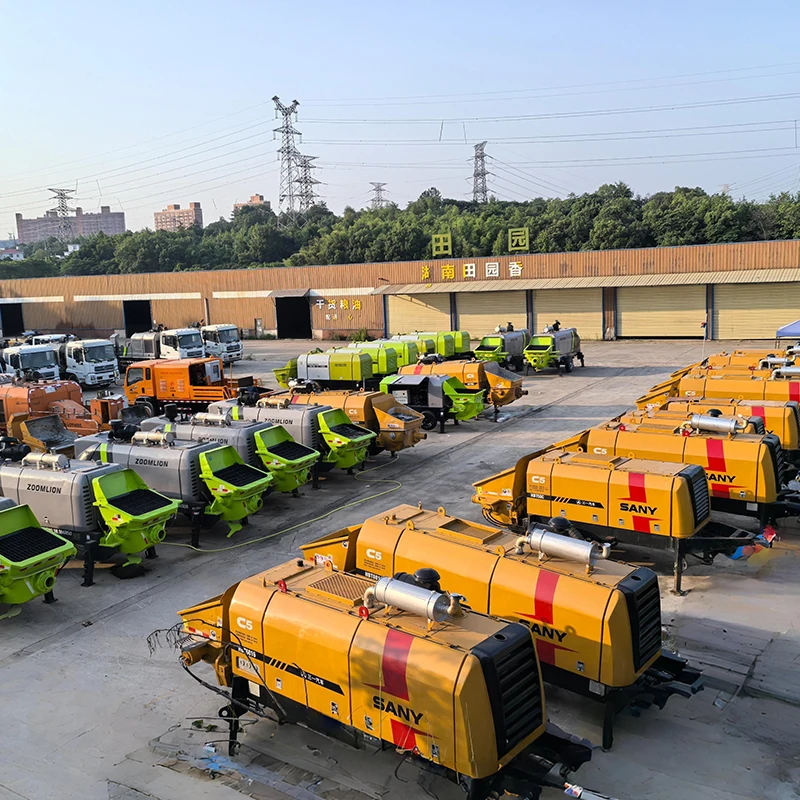 Bomba de Concreto Eléctrica HBT80.18.132RSU, Calidad Profesional con Garantía y Certificación