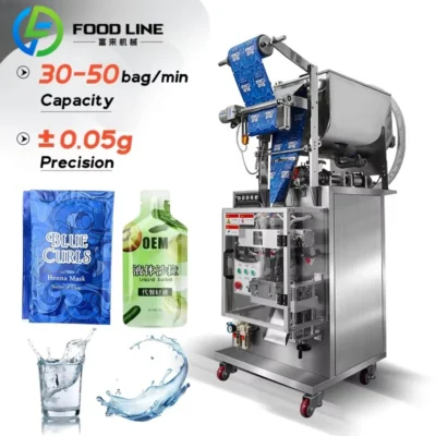 Máquina envasadora de leche, agua mineral, jugo líquido multifuncional personalizada