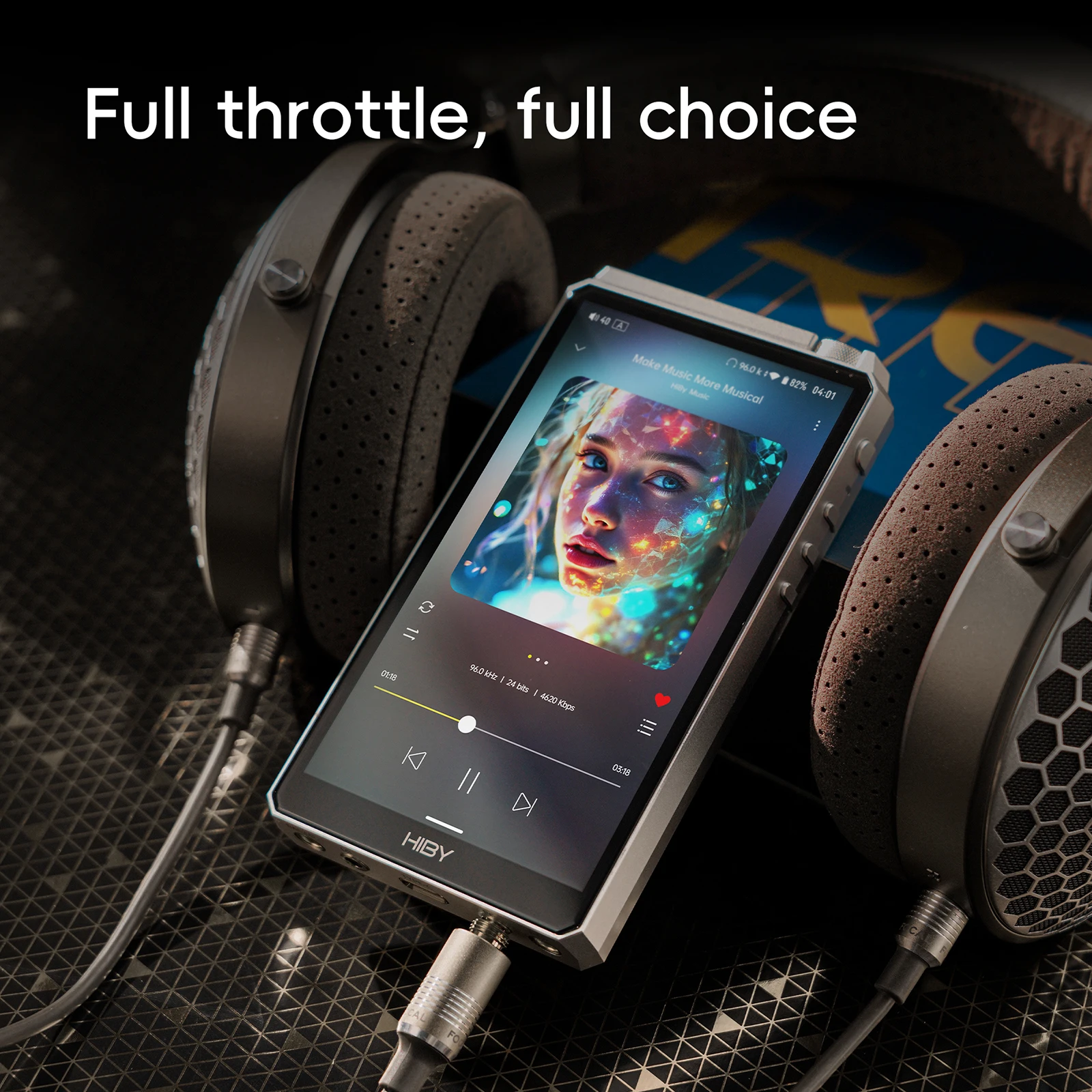 HiBy R6III 2025 / R6 Gen 3 Reprodutor de Música Android 12 MP3 USB DAC HIFI WiFi Bluetooth 5.0 CS43198 *4 MQA16x DSD512 PCM768 4500mAh - Image 8