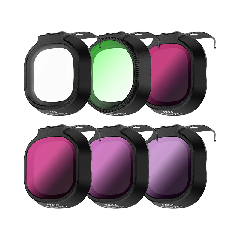 Conjunto de Filtros de Lente para Drone Neo2, Kit de Filtros ND ND8 ND16 ND32 CPL UV, Filtro Anti-reflexo para Câmera, Acessórios para Drone - Image 8