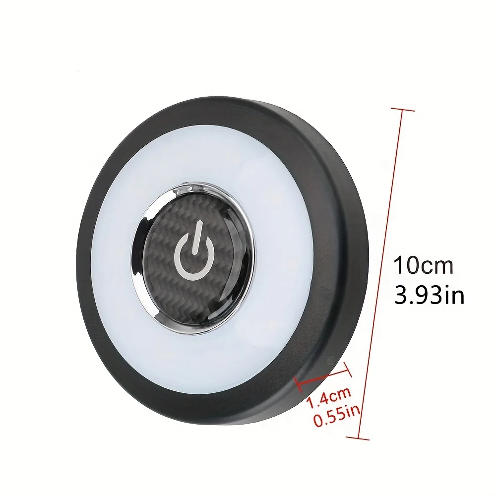 Led noite banco traseiro do carro kits de luz teto cúpula quadrada veículo interior lâmpada do teto magnético led luz leitura interior do carro - Image 6