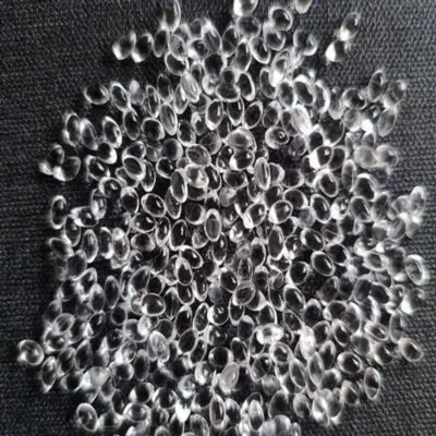 100g resina pcl plástico branco/transparente grânulos termoplásticos suavizar lama de vidro endurecido a frio diy argila de cristal