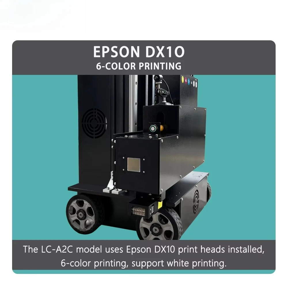 Impressora de Parede 3D com Rodas LC-A2, Equipamento Grande, Robô de Pintura Vertical, Pintura Automática de Paisagens - Image 4