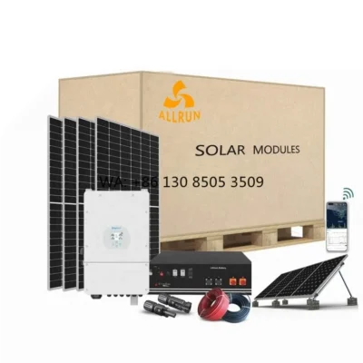 Complete Unit 10KW 20KW Home Use Solar Power Energy Storage System off Grid Hybrid Solar System Solar Home Systems