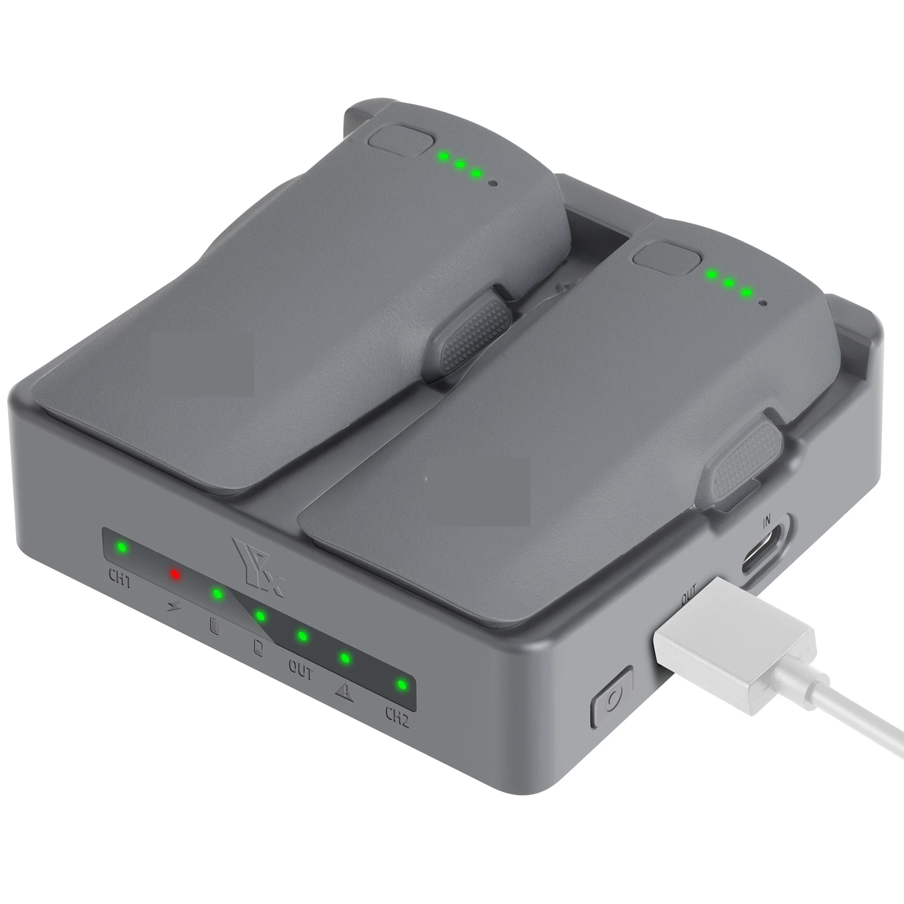 Neo 2 carregador rápido 2 peças de bateria 45w hub de carregamento mais rápido governanta para dji neo 2 drone acessórios carregador luz indicadora