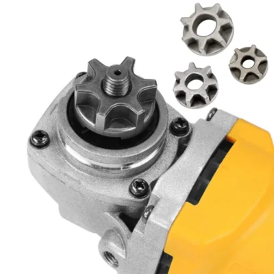 Engranaje de motosierra M10/M14/M16, rueda dentada de repuesto para amoladora angular de 100, 115, 125, 150, 180 mm, para soporte de motosierra