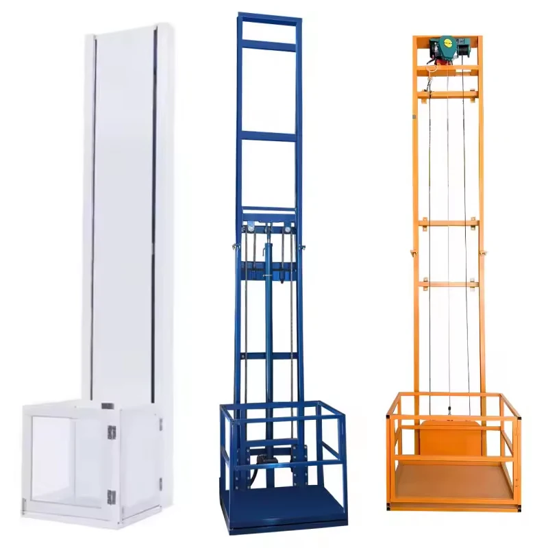 Elevador Hidráulico Eléctrico de 2-10m, Plataforma Elevadora Pequeña para Hogar, Fábrica, Almacén, Grúa, Elevador, Polipasto - Image 2