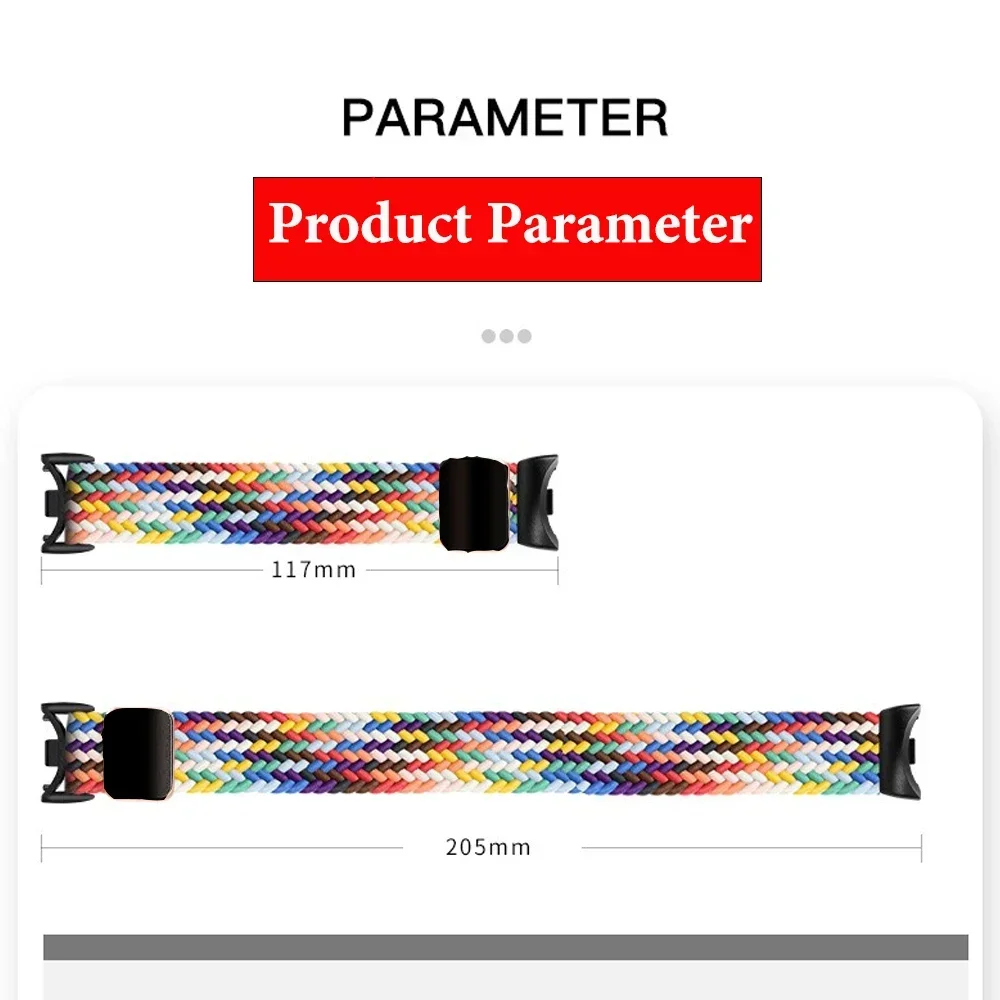 Pulseira de nylon para xiaomi mi band 9/8, pulseira esportiva respirável de alta qualidade, acessórios para mi band 10 9 nfc, pulseira de substituição - Image 6