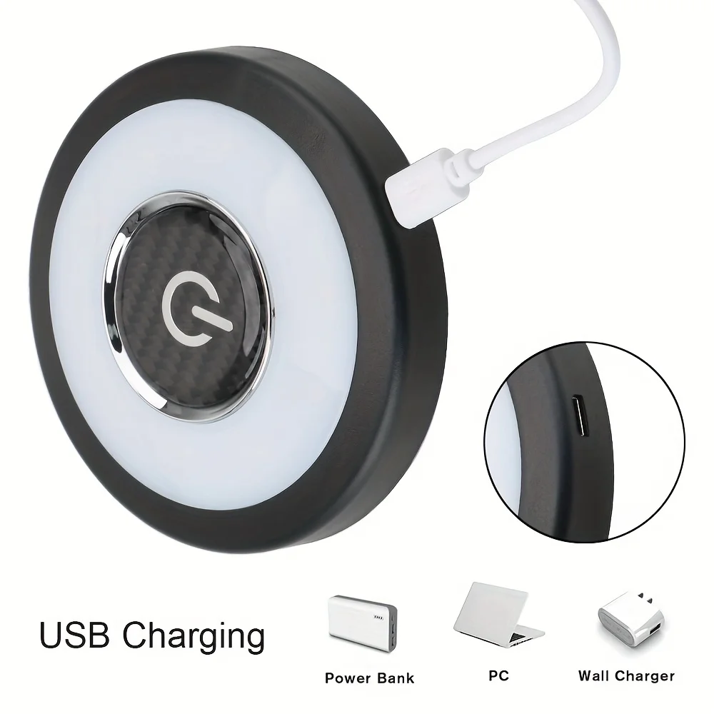 Led noite banco traseiro do carro kits de luz teto cúpula quadrada veículo interior lâmpada do teto magnético led luz leitura interior do carro - Image 3