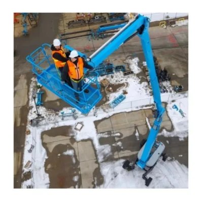 Plataforma Elevadora Hidráulica Eléctrica Diésel de 10-40M, Plataforma Articulada Usada, Plataformas de Trabajo Aéreo, Plataforma Elevadora Autopropulsada