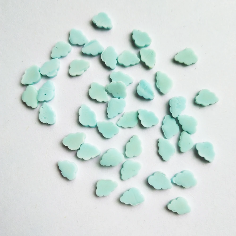 50g estrela amarela/nuvens argila de polímero para artesanato diy plástico klei partículas de lama fatias para enchimento de lodo/acessórios de arte de unha - Image 5