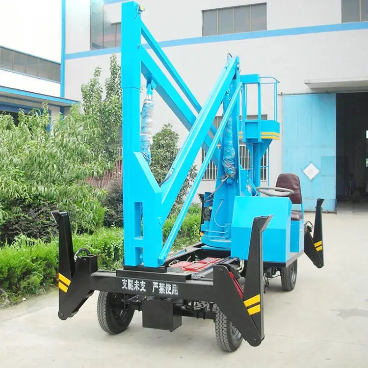 Plataforma Elevadora Articulada Autopropulsada de 14m, 16m, 18m para Terrenos Difíciles, con Motor Diésel Eléctrico y Brazo Hidráulico, para Trabajos Aéreos en la Industria Energética - Image 3