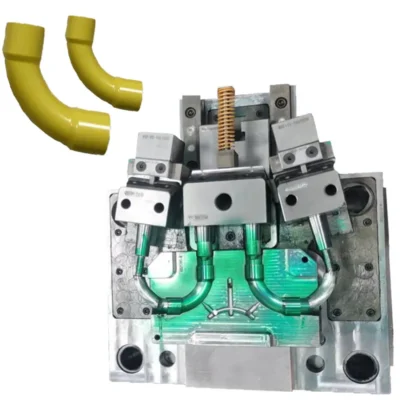 China Molding Fabrication Service Mold Factory PVC PE HDPE PP Plastic Injection Mould for Pipe Fitting Plastic Parts