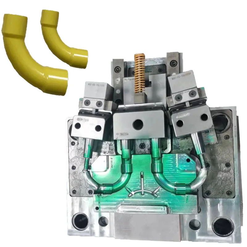 China Molding Fabrication Service Mold Factory PVC PE HDPE PP Plastic Injection Mould for Pipe Fitting Plastic Parts