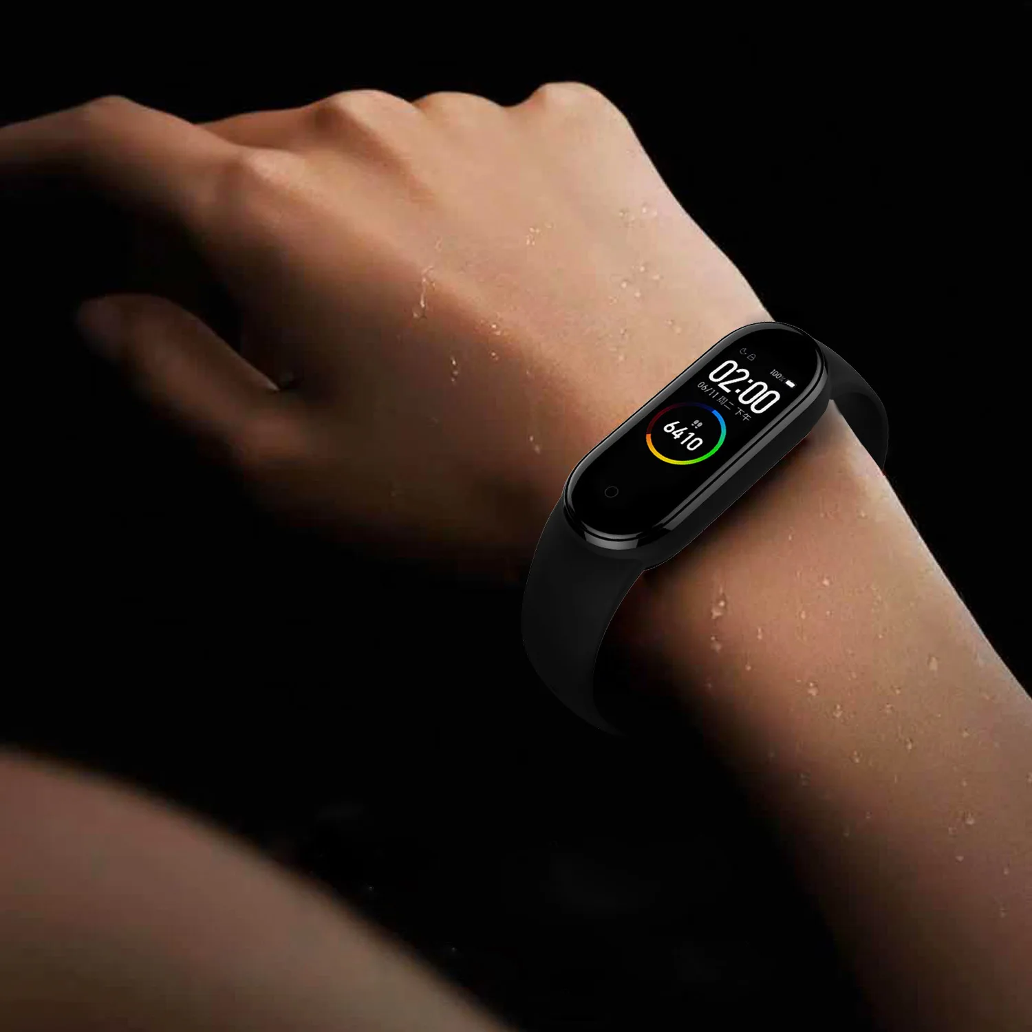 Pulseiras de relógio para xiaomi mi band 7 6 5 4 3 pulseira de silicone para miband 5 6 nfc substituição pulseira esportiva para mi band 7 6 3 4 5 - Image 3