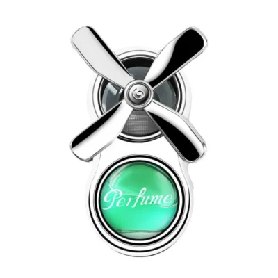 Saída de ar do carro aromaterapia perfume de carro de quatro folhas eau de toilette decoração do carro para remover odores personalização