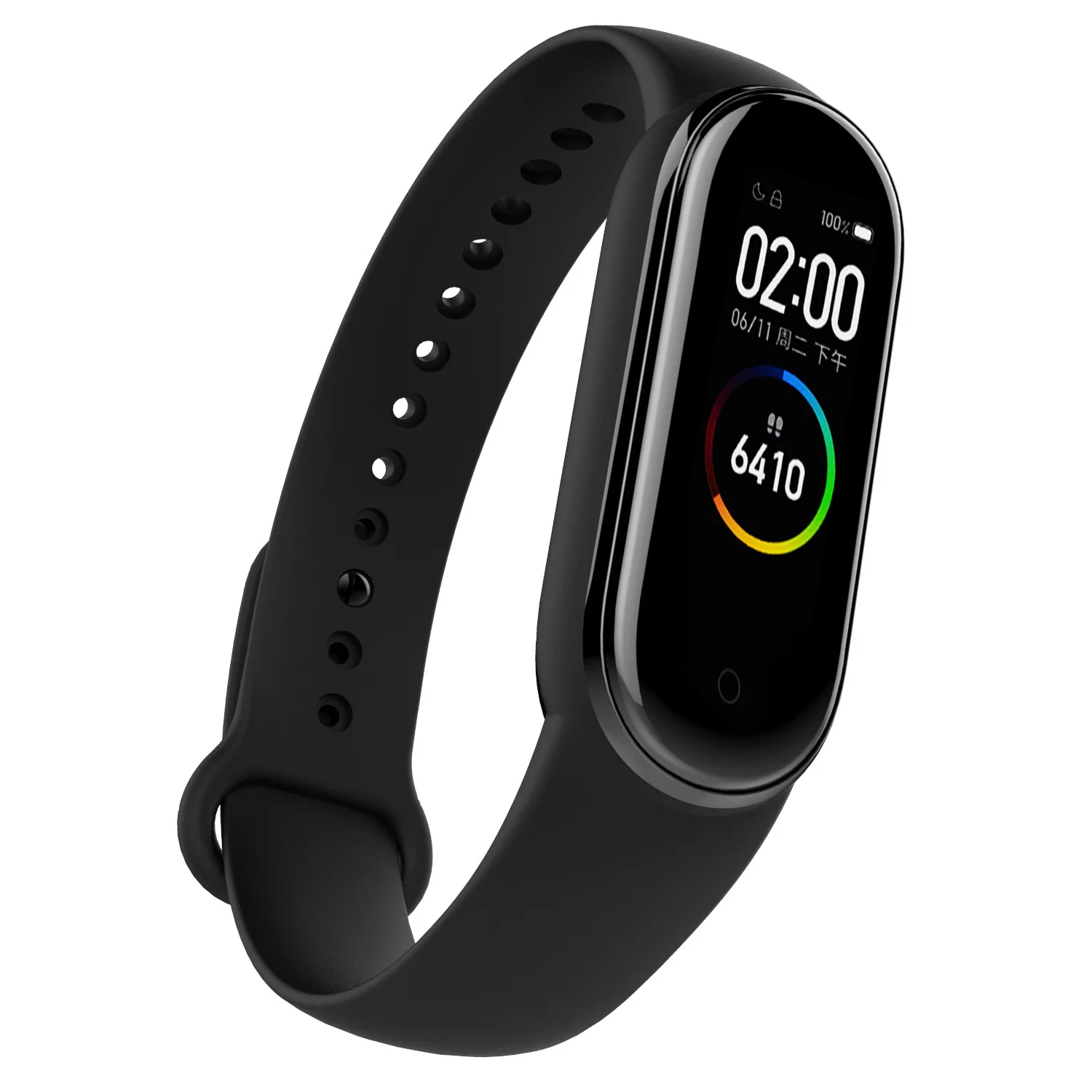 Pulseiras de relógio para xiaomi mi band 7 6 5 4 3 pulseira de silicone para miband 5 6 nfc substituição pulseira esportiva para mi band 7 6 3 4 5 - Image 2
