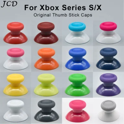 JCD 2 PCS Original 3D Analógico Joystick Thumb Stick Grip Cap Botões Rocker Para Xbox Sereis S X Controlador Thumbsticks Capa