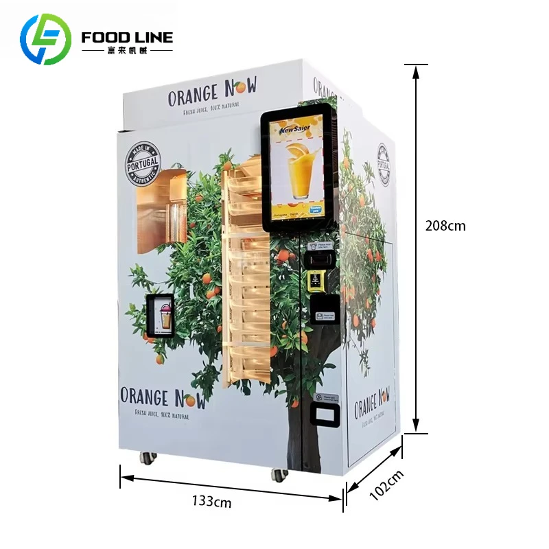 Máquina Expendedora de Jugos Automática Personalizada con Múltiples Métodos de Pago para Áreas Interiores Públicas - Image 2