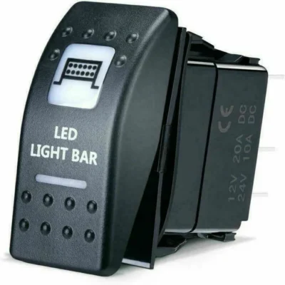 1/2 PCS LED Light BAR SWITCH Lâmpada Interruptor Branco Para Can AM Maverick X3 Commander Defnder